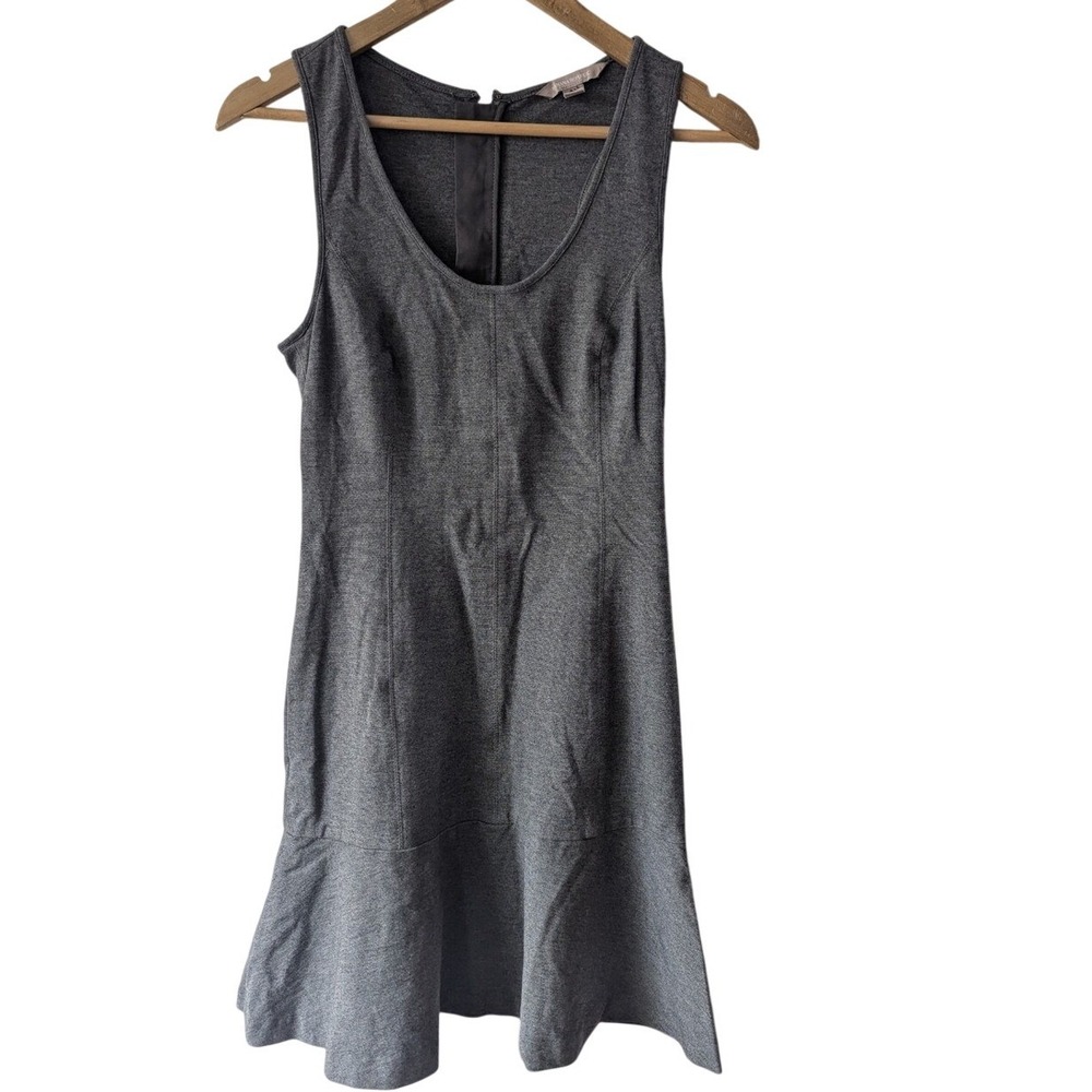 Banana Republic Women's Grey Sleeveless‎ Fit Flare Dress Size 2